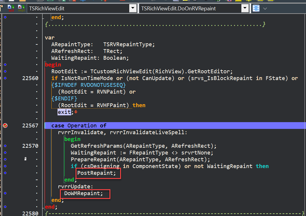 TSRichViewEdit.DoOnRvRepaint Update and Invalidate.png